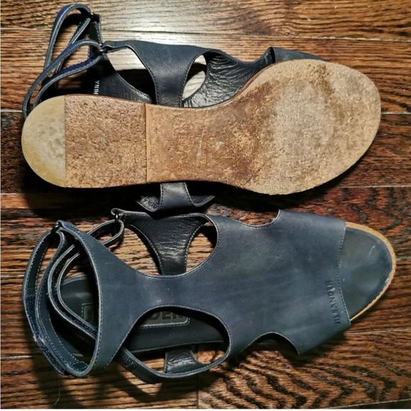 Jil Sander Vintage Leather Sandals - Picture 3 of 6